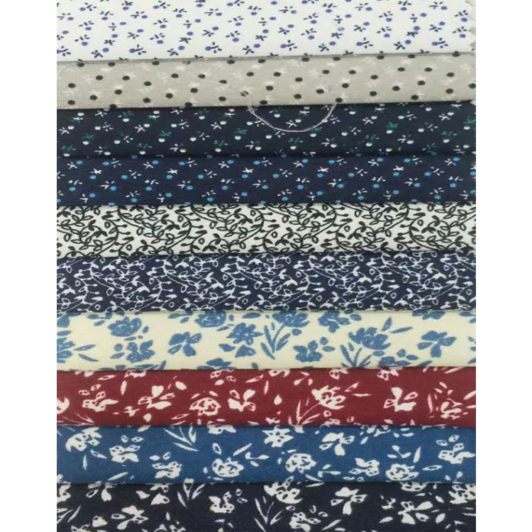 Yunfantex Paisley Design Printed Lightweight Cotton Floral Poplin Fabric for Dress