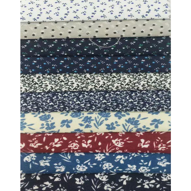 Yunfantex Paisley Design Printed Lightweight Cotton Floral Poplin Fabric for Dress