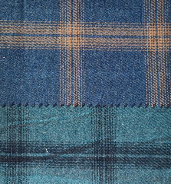 Yunfantex Woven Plaid Flannel Check Twill Strip Shirt Fabric and Lining for Garments