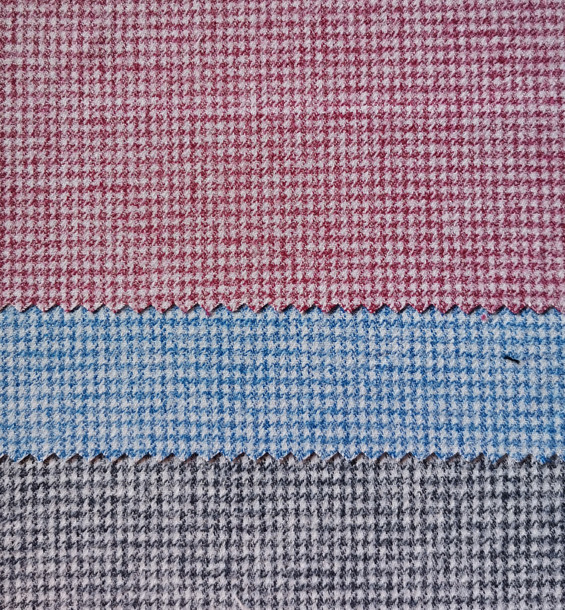 Yunfantex Woven Plaid Flannel Check Twill Strip Shirt Fabric and Lining for Garments