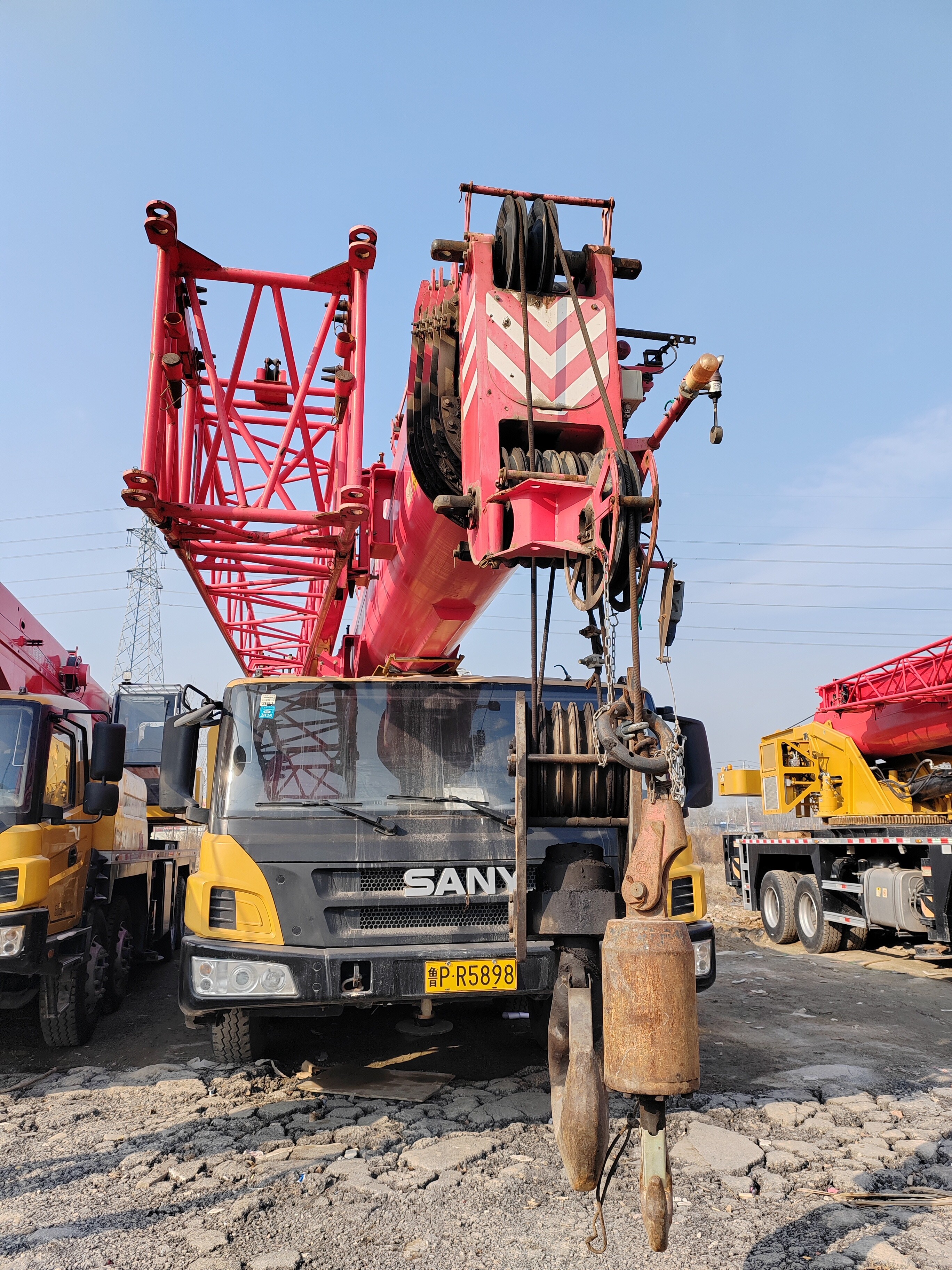 Sany stc550t6 55ton