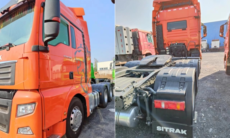 Sinotruk Sitrak C7H 540 Tractor Head is ready ship to Kazakhstan Sinotruk Sitrak C7H 540 Tractor Head is ready ship to Kazakhstan