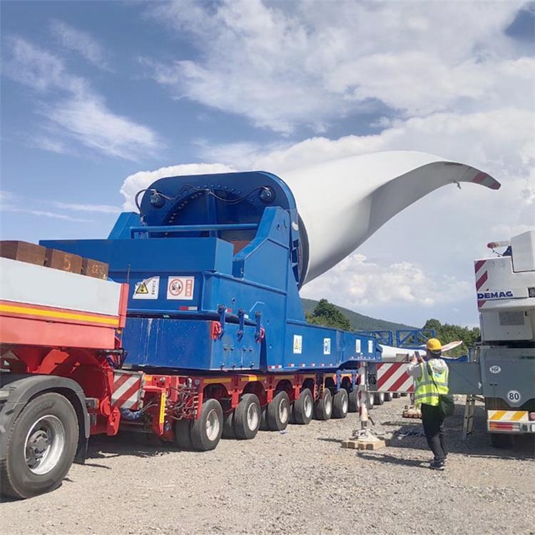 China Wind Turbine Blade Transport Trailer
