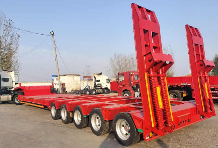 5 Line 10 Axle Semi Low Bed Trailer will export to Kenya 5 Line 10 Axle Semi Low Bed Trailer will export to Kenya