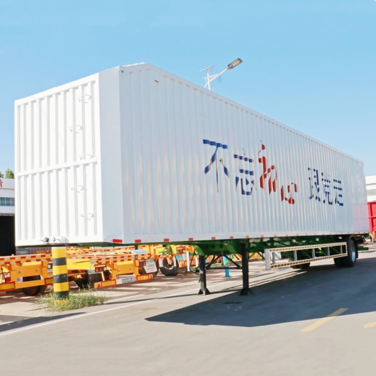  Custom Single Axle Dry Van Trailer