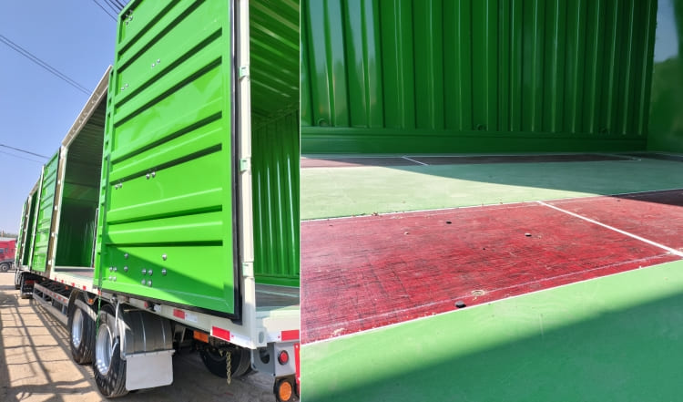 van box trailer (5).jpg 40 Ft Dry Van Trailer
