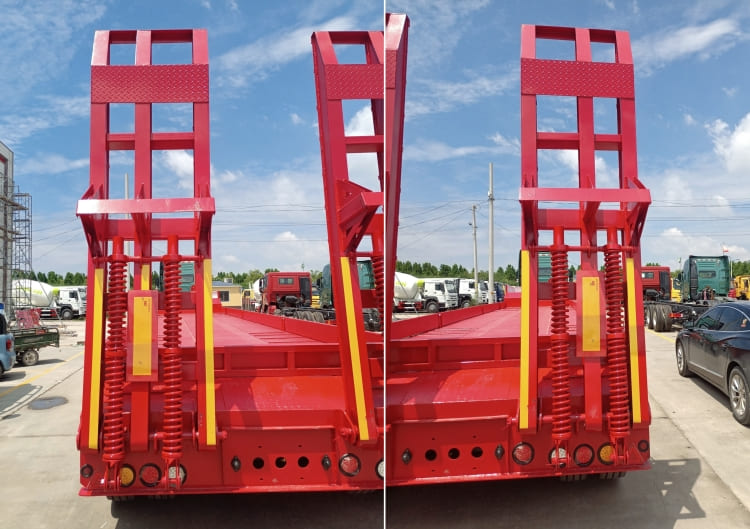 7 axle low bed trailer (6).jpg 7 Axle Low Bed Trailer with Air Suspension