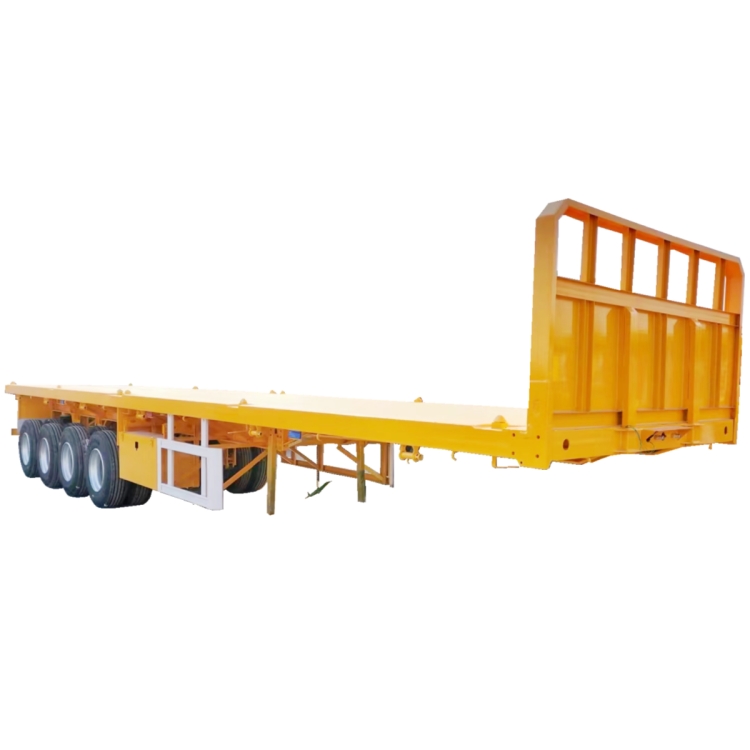 4 Axle Flatbed Trailer with Air Bag Suspension