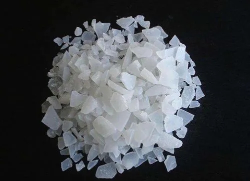 Iron-free aluminum sulfate