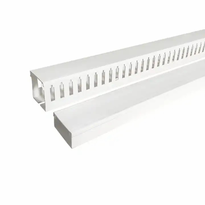 Provide Sample Service White Fire Rated Perforated Tray Ducts Decorative Cable Trunking PVC