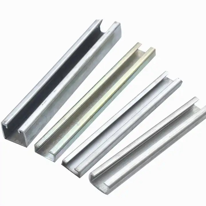 Manufacturer Supplier High Quality Not Perforated C Purlin Structure Steel C Channel Support Seismic Bracing