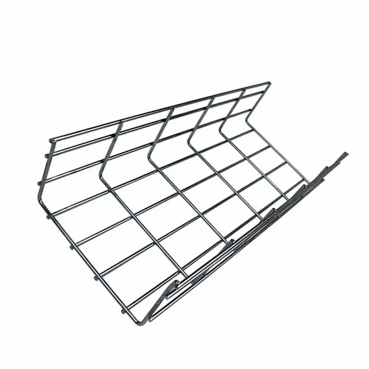 Factory Direct Sales Customized Metal Welded Basket Loading Galvanized Wire Mesh Cable Tray