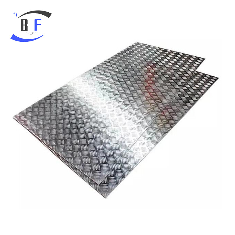 Aluminium checkered plates