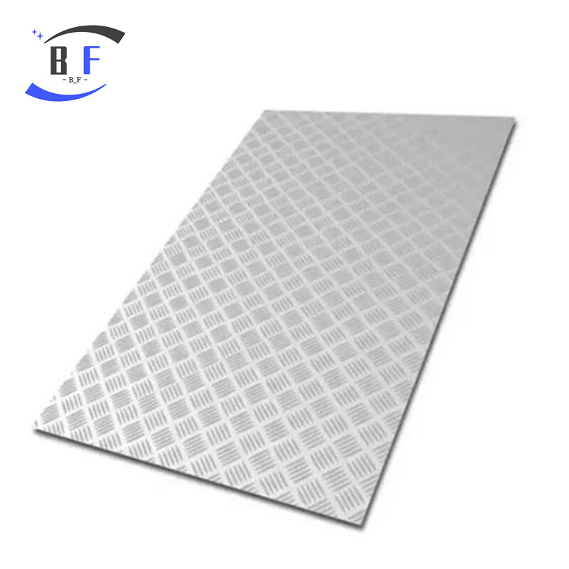 Aluminium checkered plates