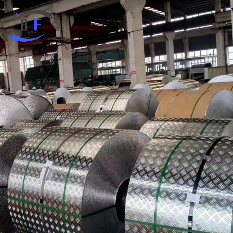 Aluminium checkered plates