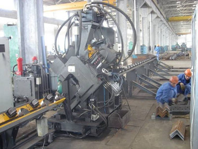 Combined CNC angle steel production line
