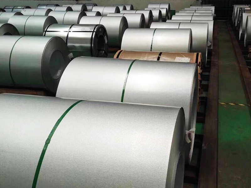 Aluminum coated zinc coil SGLCC deep stamping fingerprint resistant can be split flat