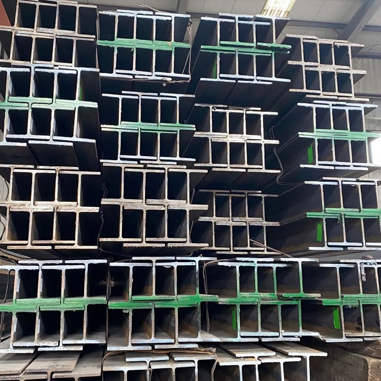 Hot rolled H-beam has strong bending resistance