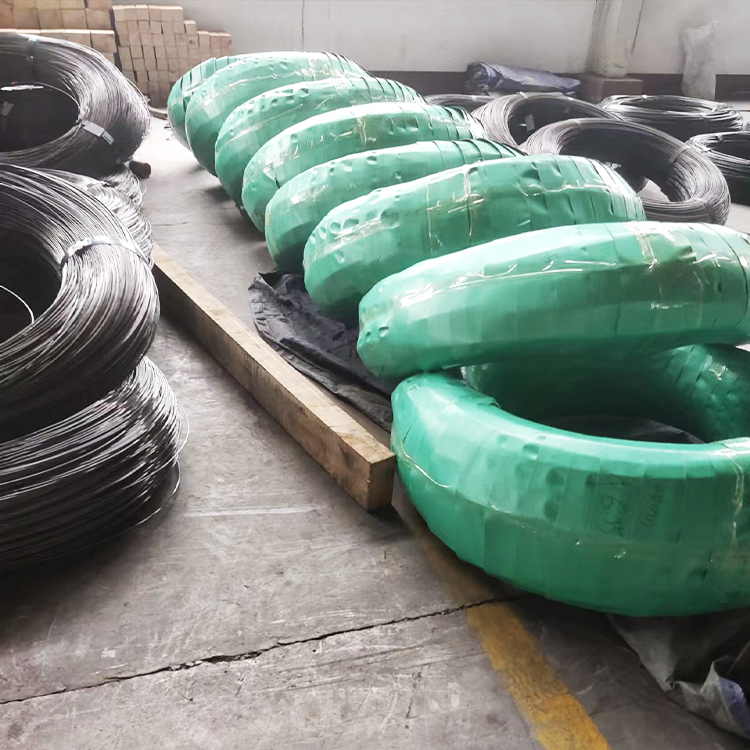 Prestressed high carbon steel wire