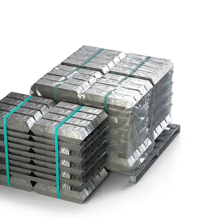 High quality pure aluminum ingots