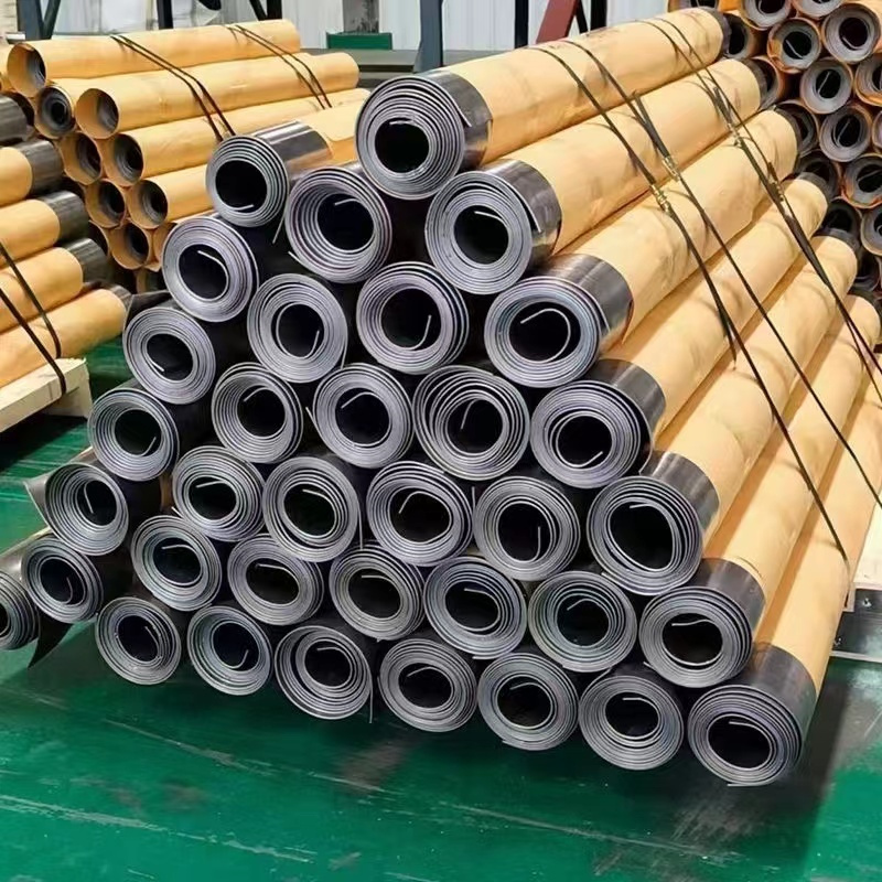 Lead coil radiation protection lead plate