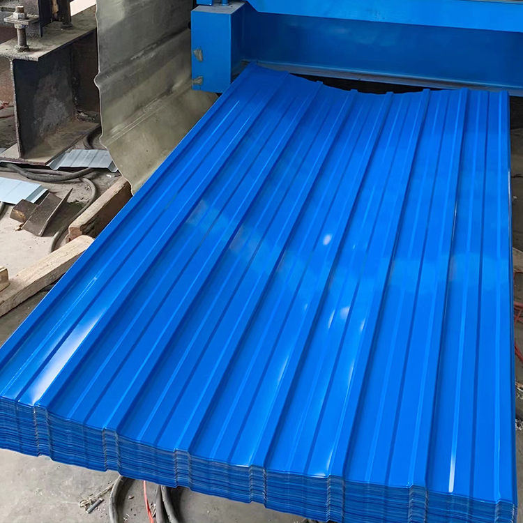 Corrosion resistant high zinc layer of colored steel tiles