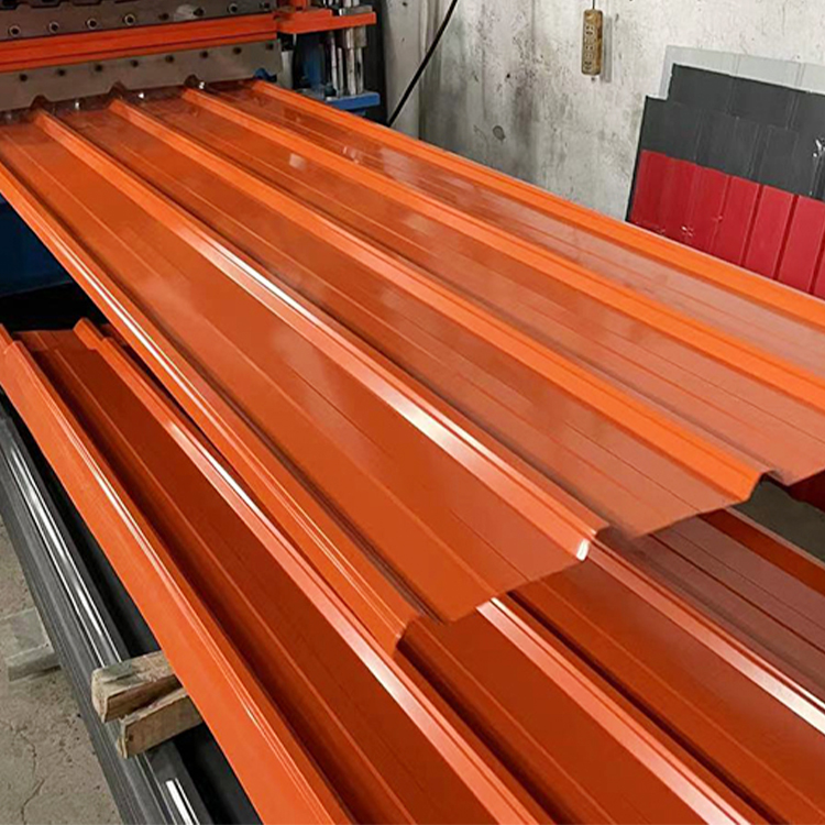 Colored steel tile manufacturer directly provides fire and moisture-proof materials