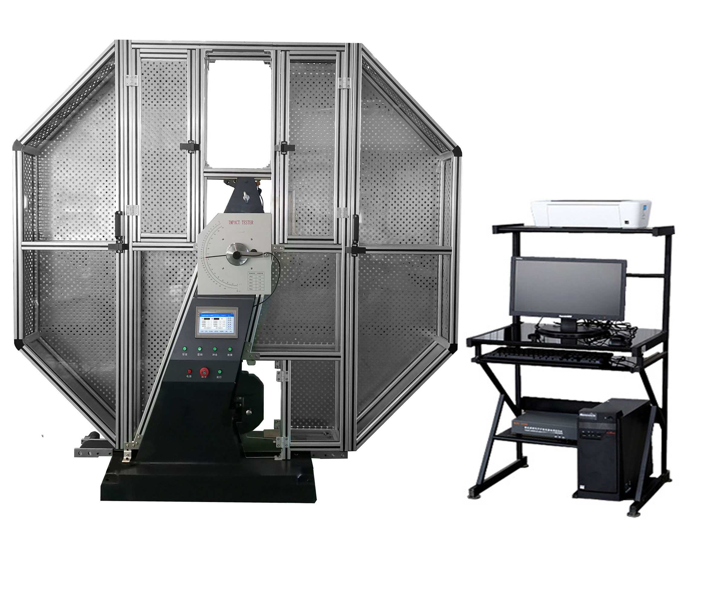 JB-W300C microcomputer controlled pendulum impact testing machine