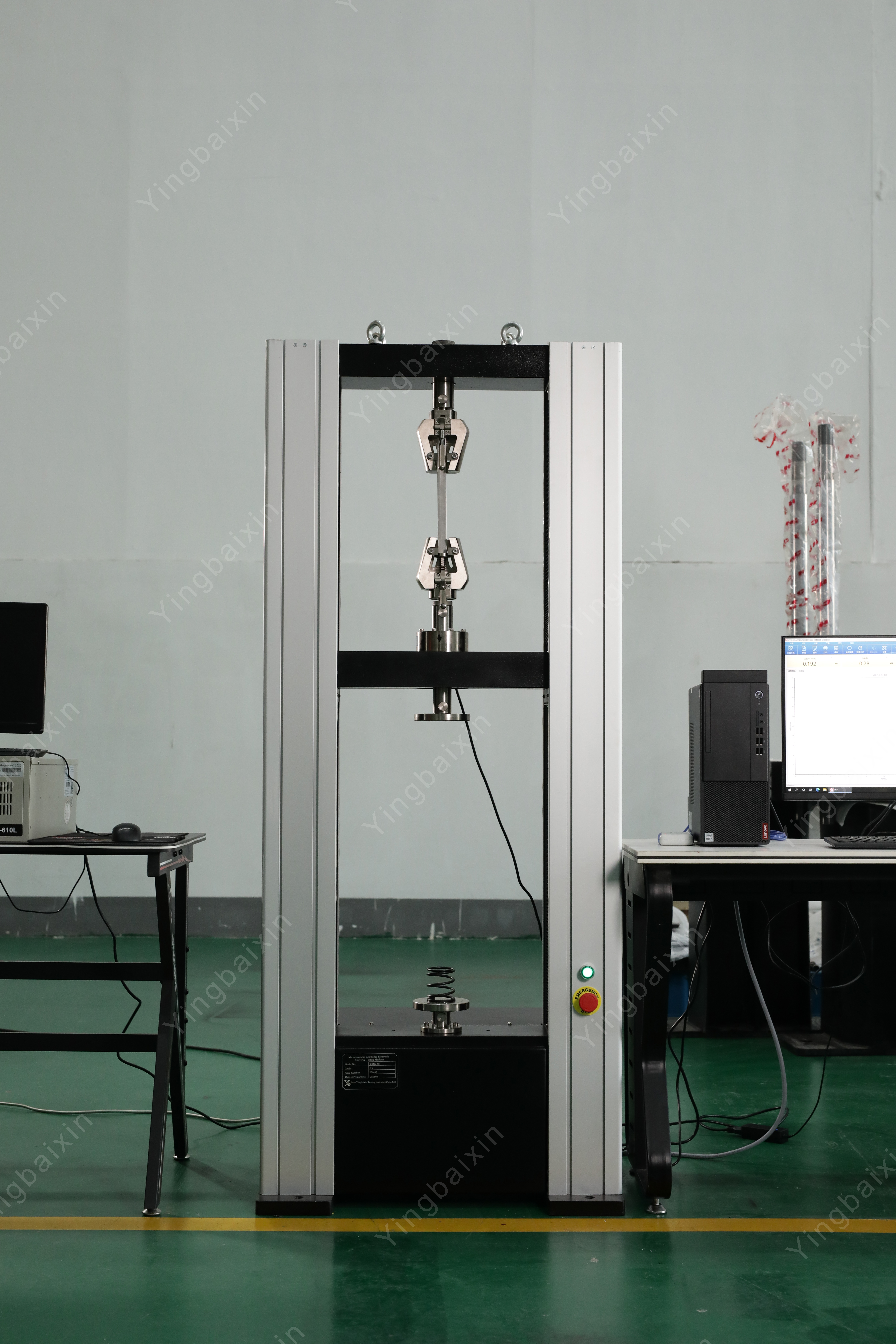 WDW-100B microcomputer controlled electronic universal testing machine