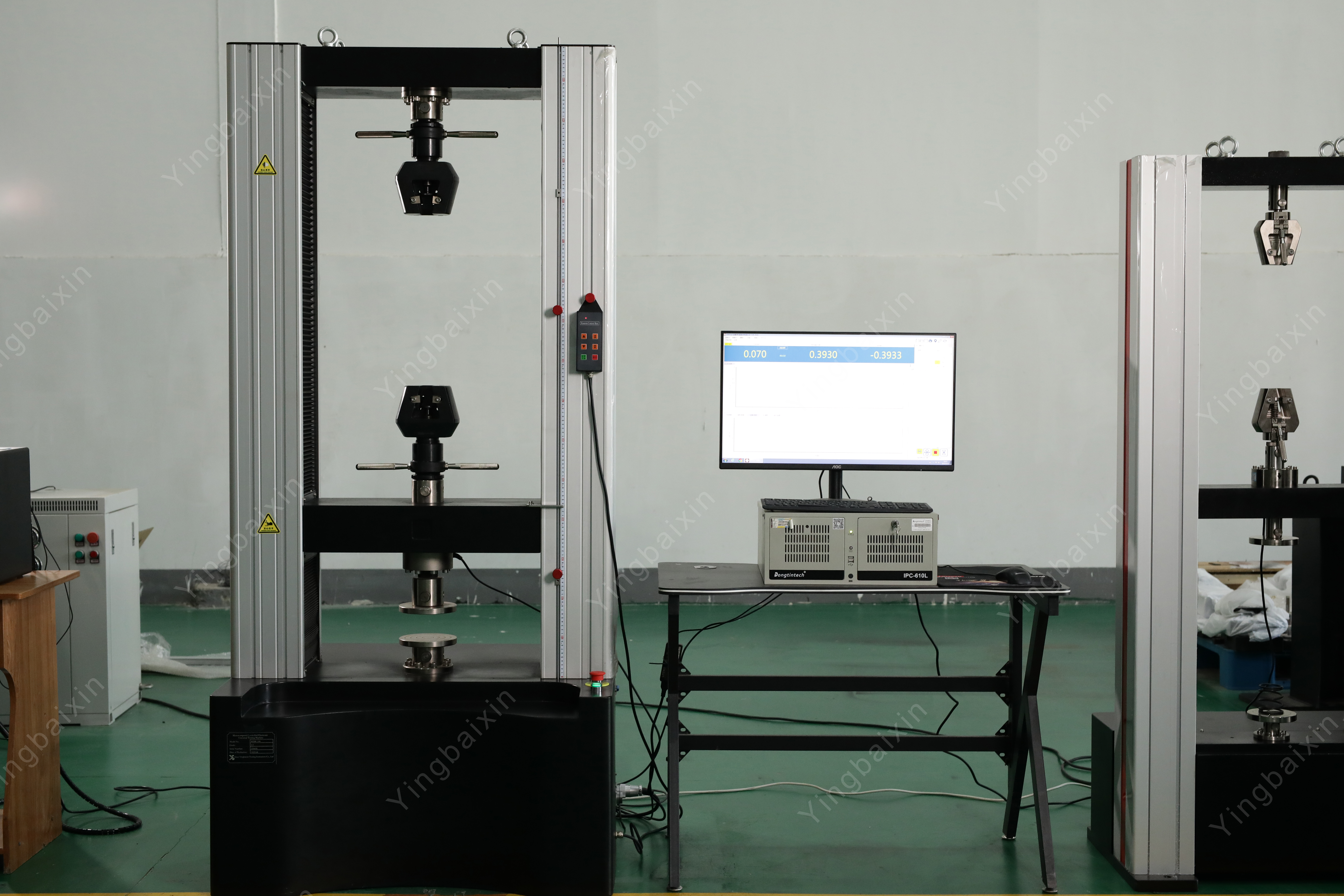 WDW-100B microcomputer controlled electronic universal testing machine