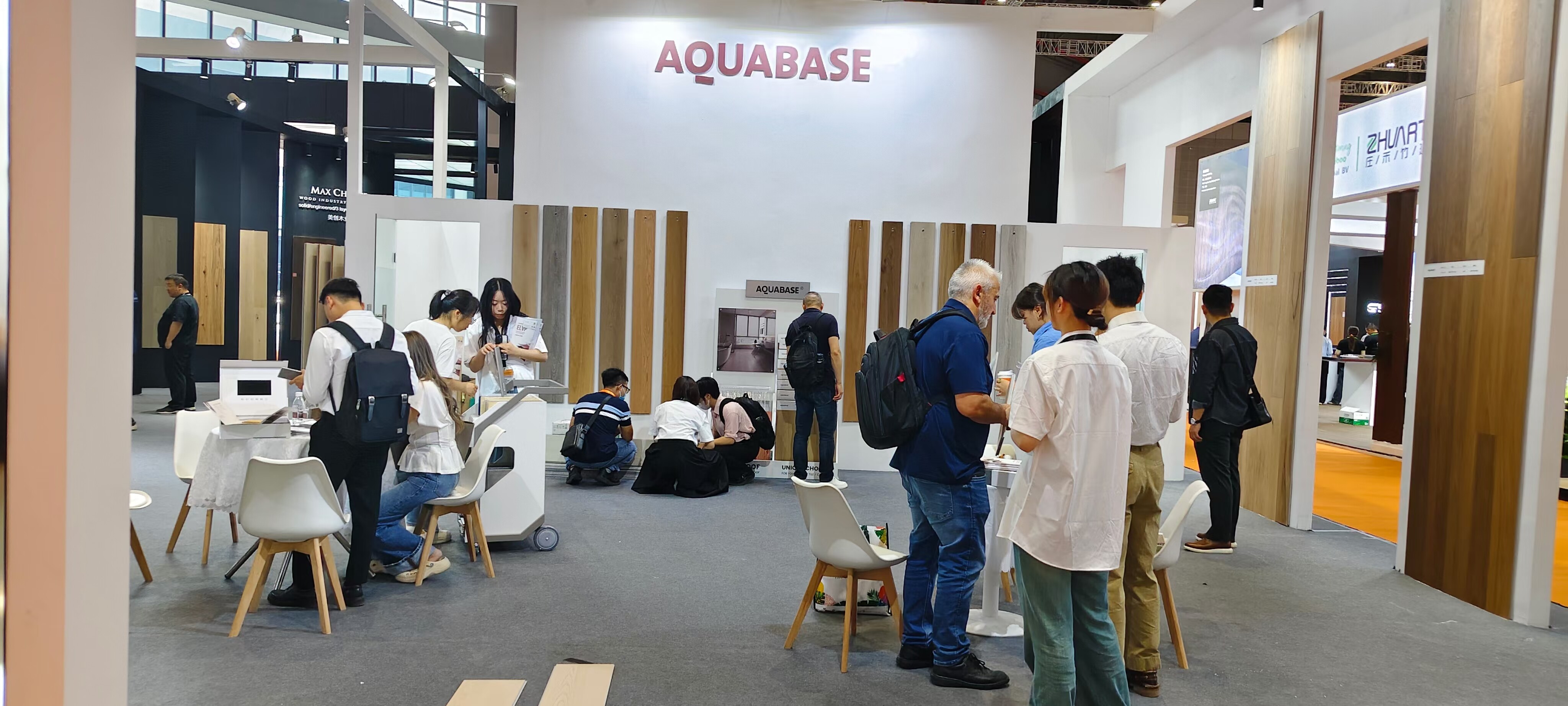 Aquabase Achieves Fruitful Results at DOMOTEX Asia, Opening a New Chapter of Collaboration