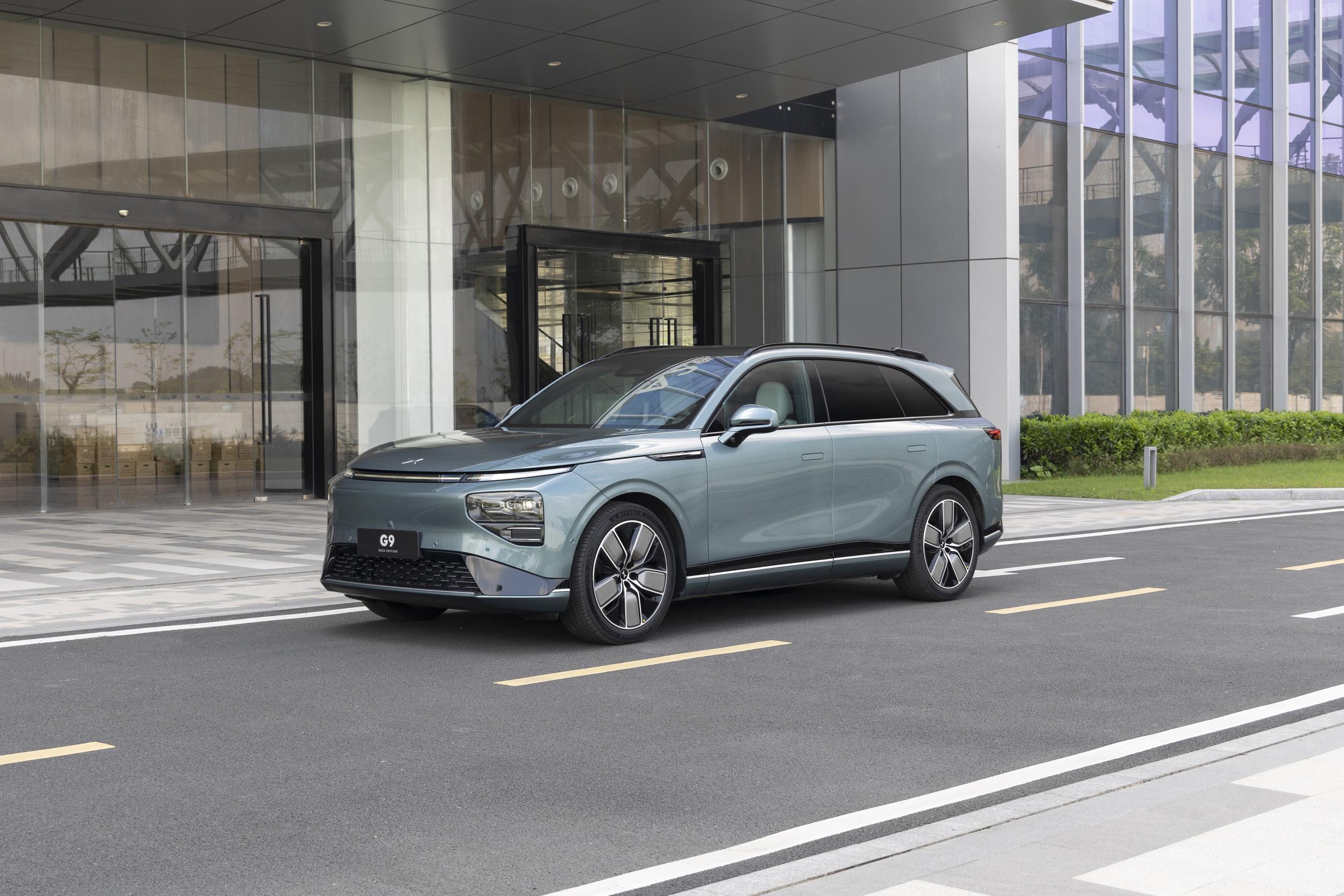 Hot Sale 2024 Smart Long Range 500 KM New Energy Vehicle XPeng G9 EV Electric Car In Stock