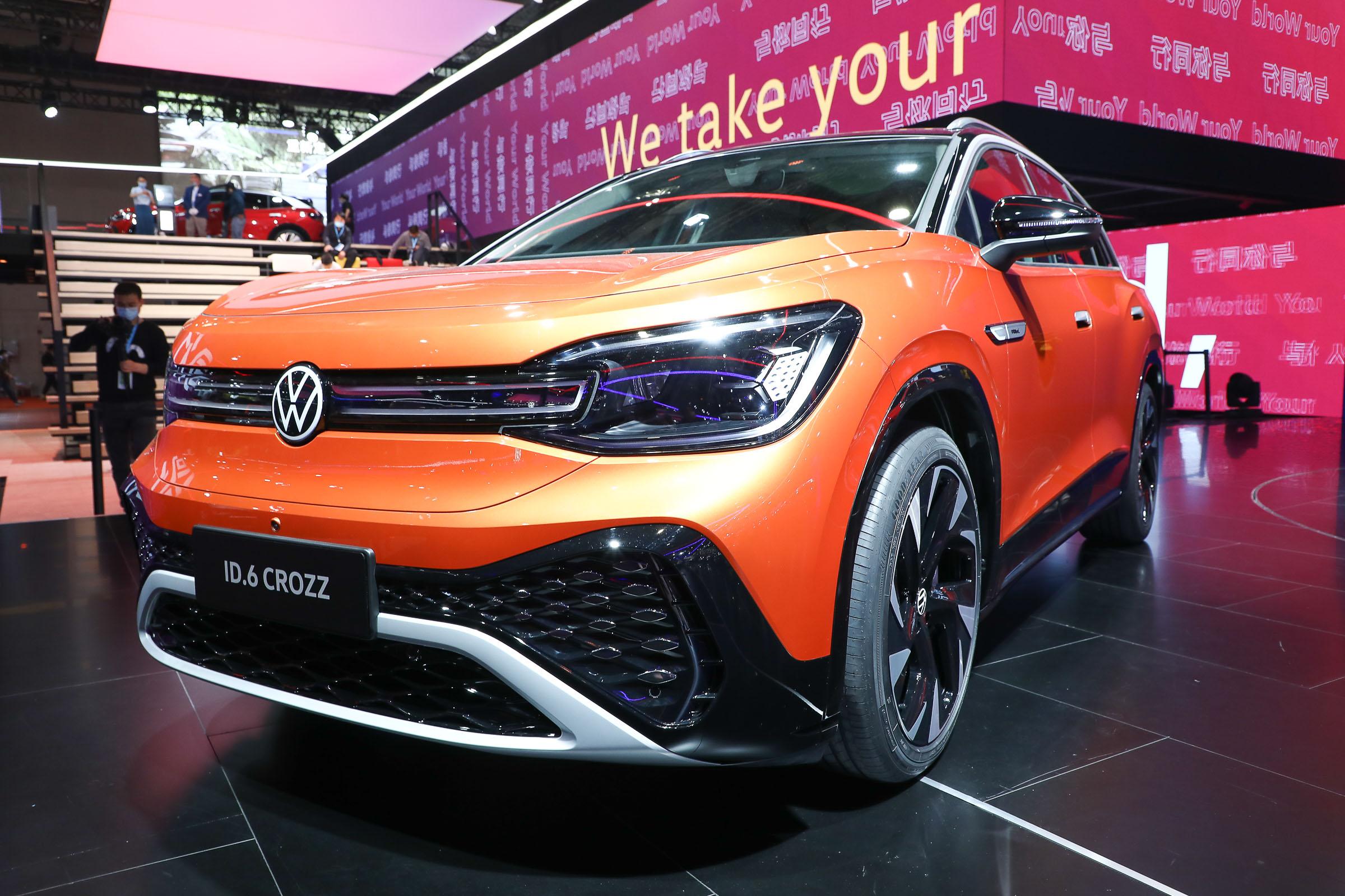 Volkswagen VW ID6 Crozz EV Car SUV High Speed Electric Vehicle New Energy Vehicle