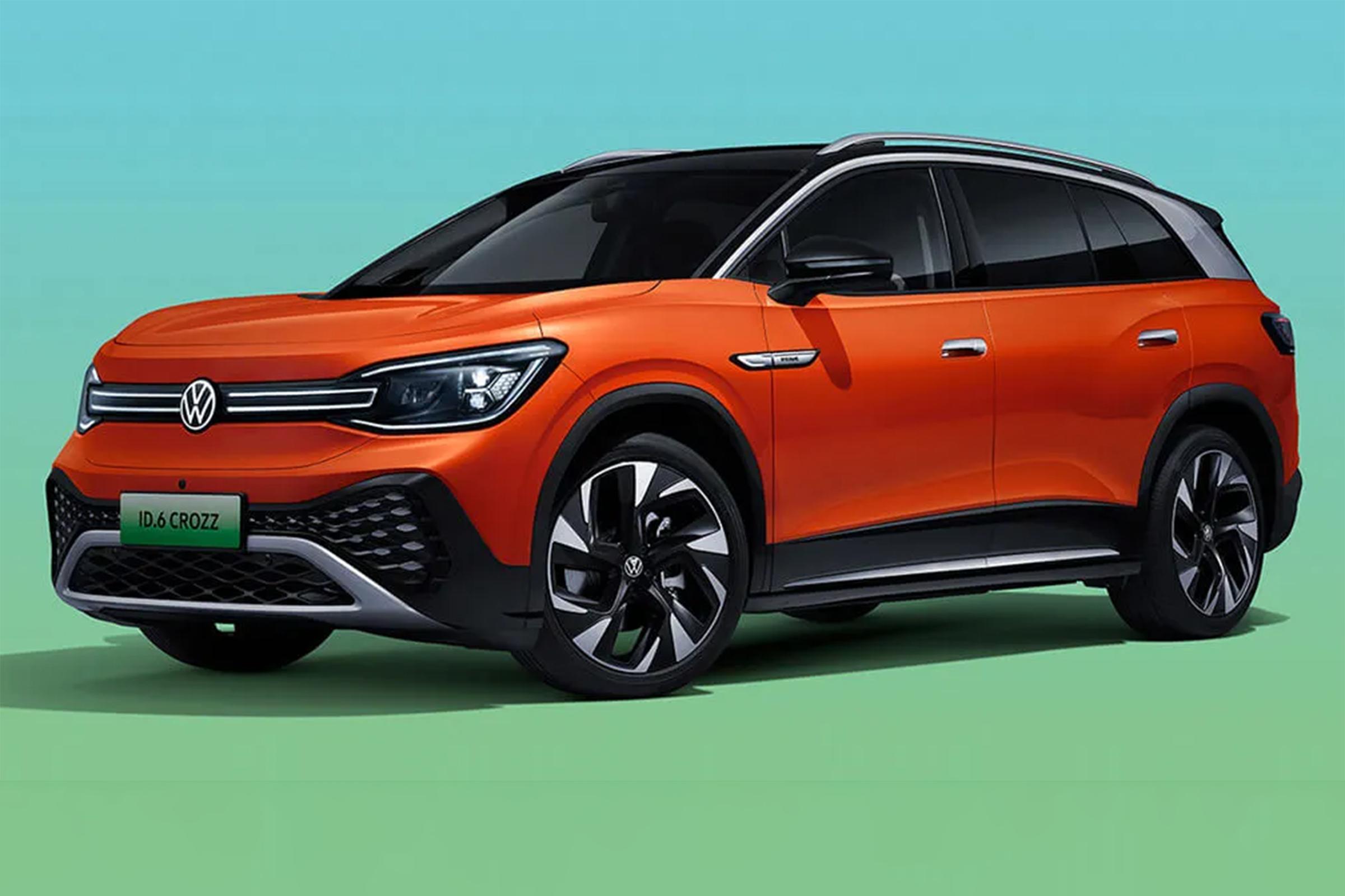 Volkswagen VW ID6 Crozz EV Car SUV High Speed Electric Vehicle New Energy Vehicle
