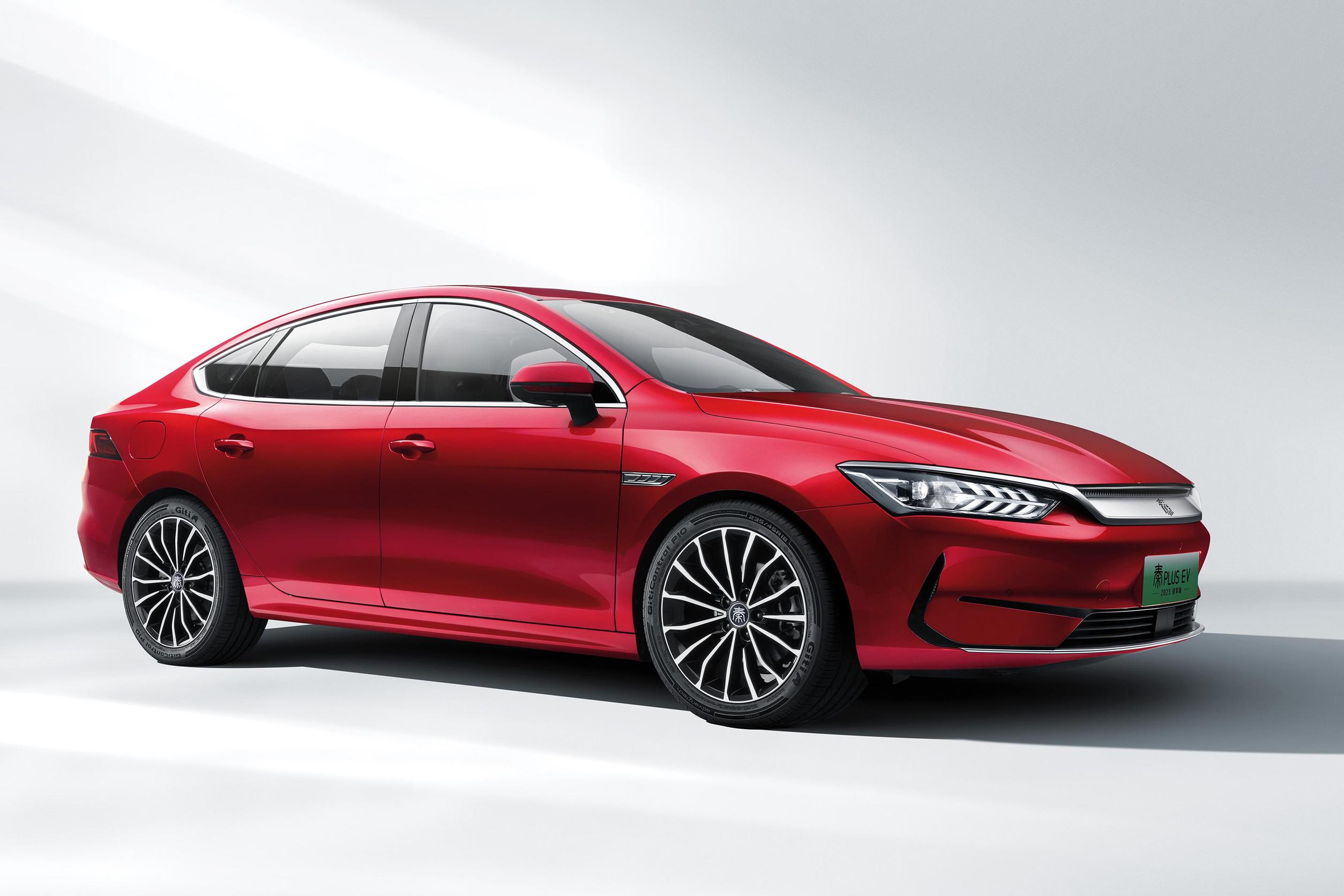 Cheap BYD Qin Plus electric car motor flagship 610 km BYD FWD Qin Plus sedan electric car 610 km