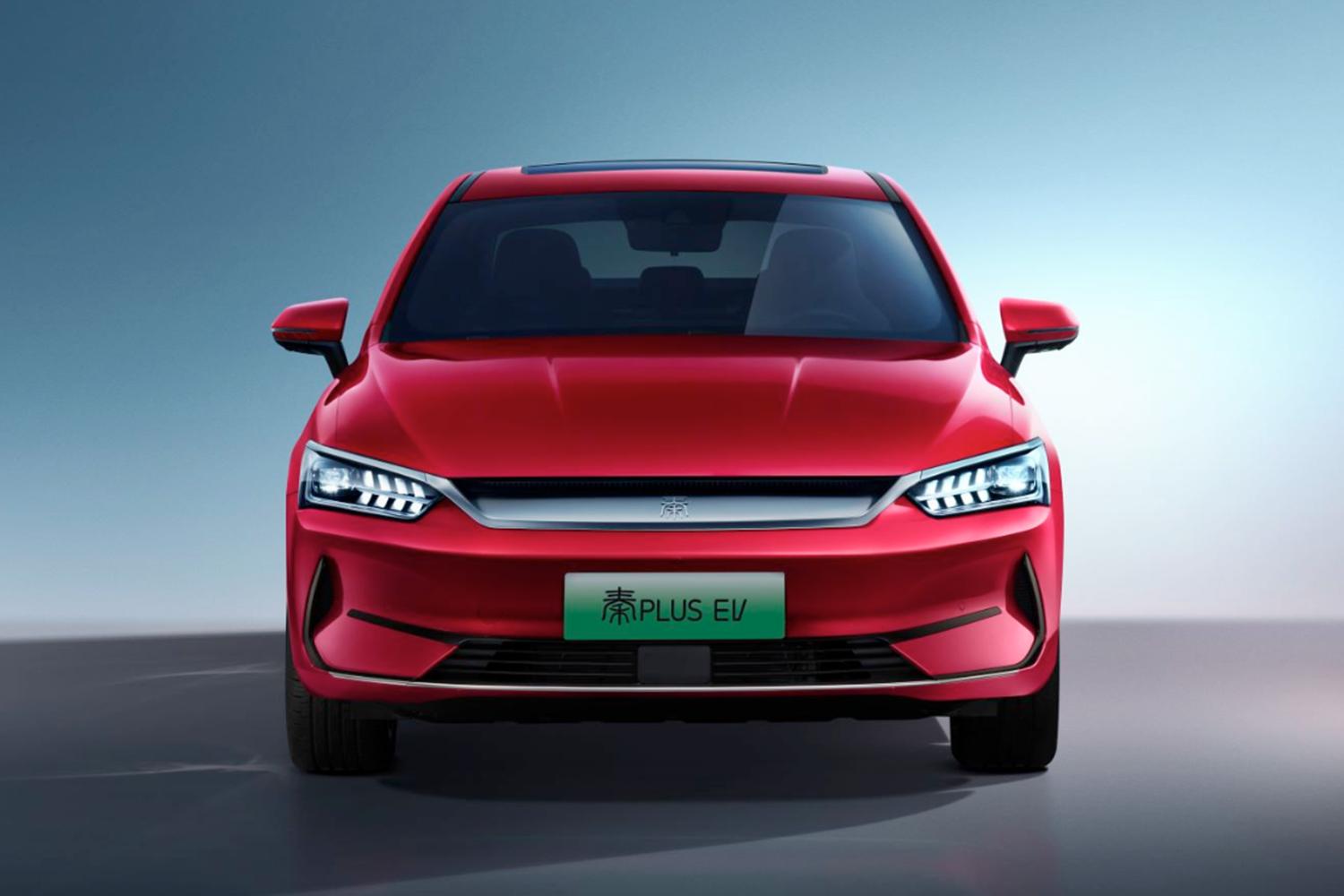 Cheap BYD Qin Plus electric car motor flagship 610 km BYD FWD Qin Plus sedan electric car 610 km