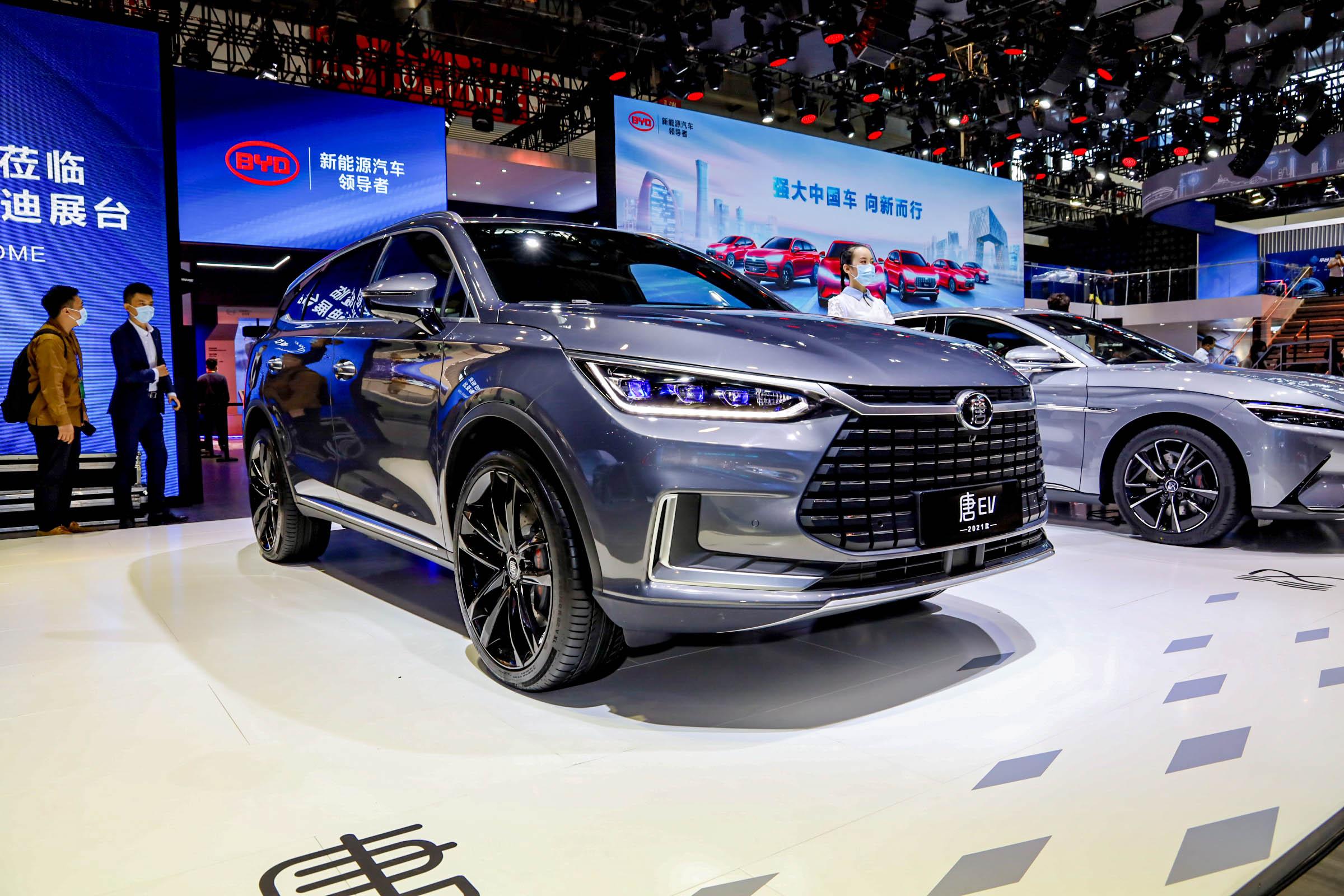 2023 SUV BydTang Champion Ev champion 4wd Electric Cars BYD Tang EV 7 Seats 730km Electric Cary