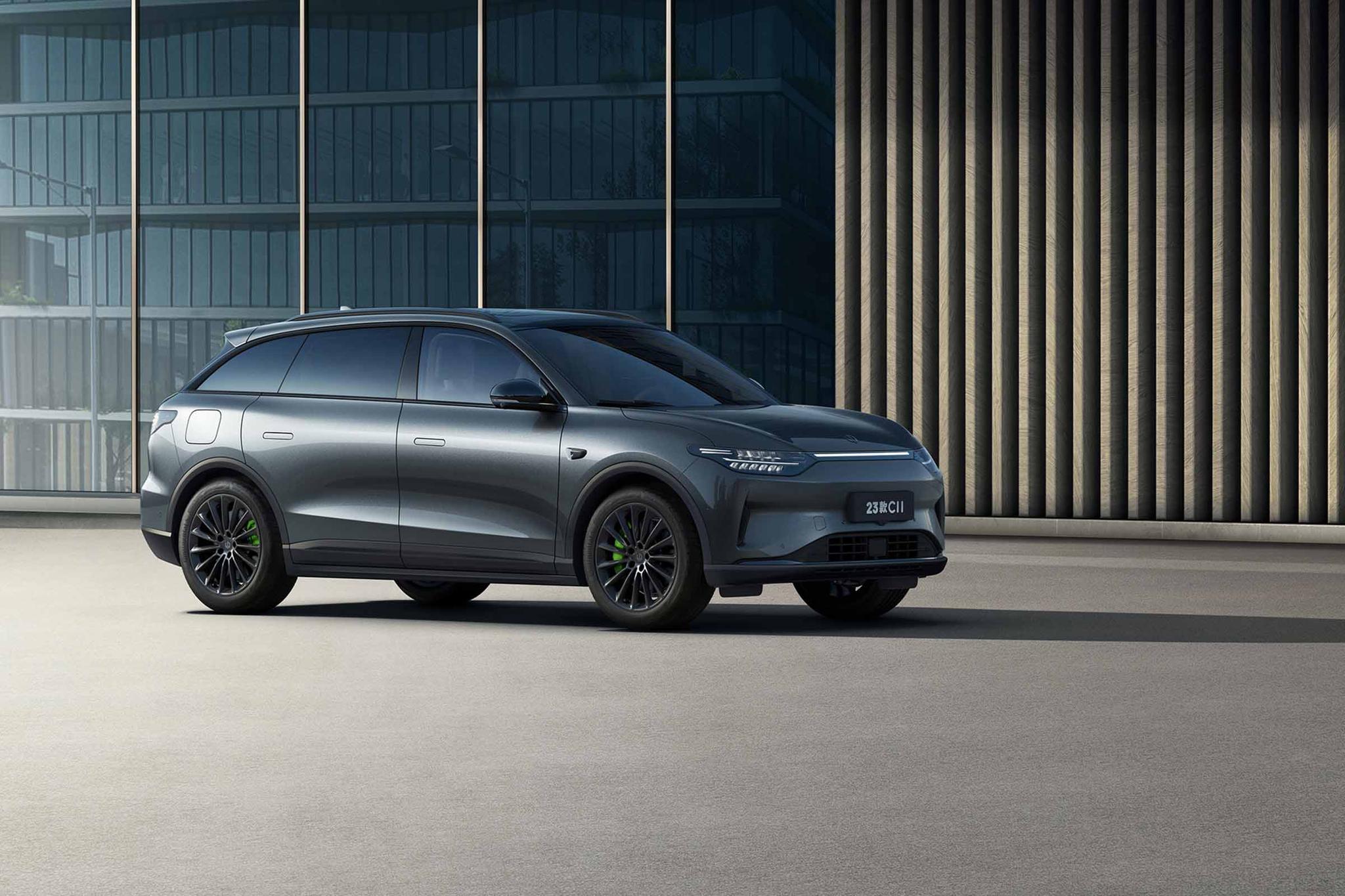 Latest version leap motor c11 2024 610k leapmotor c11 hybrid Extended Range Electric Vehicle and Pure electric range 650 ev car