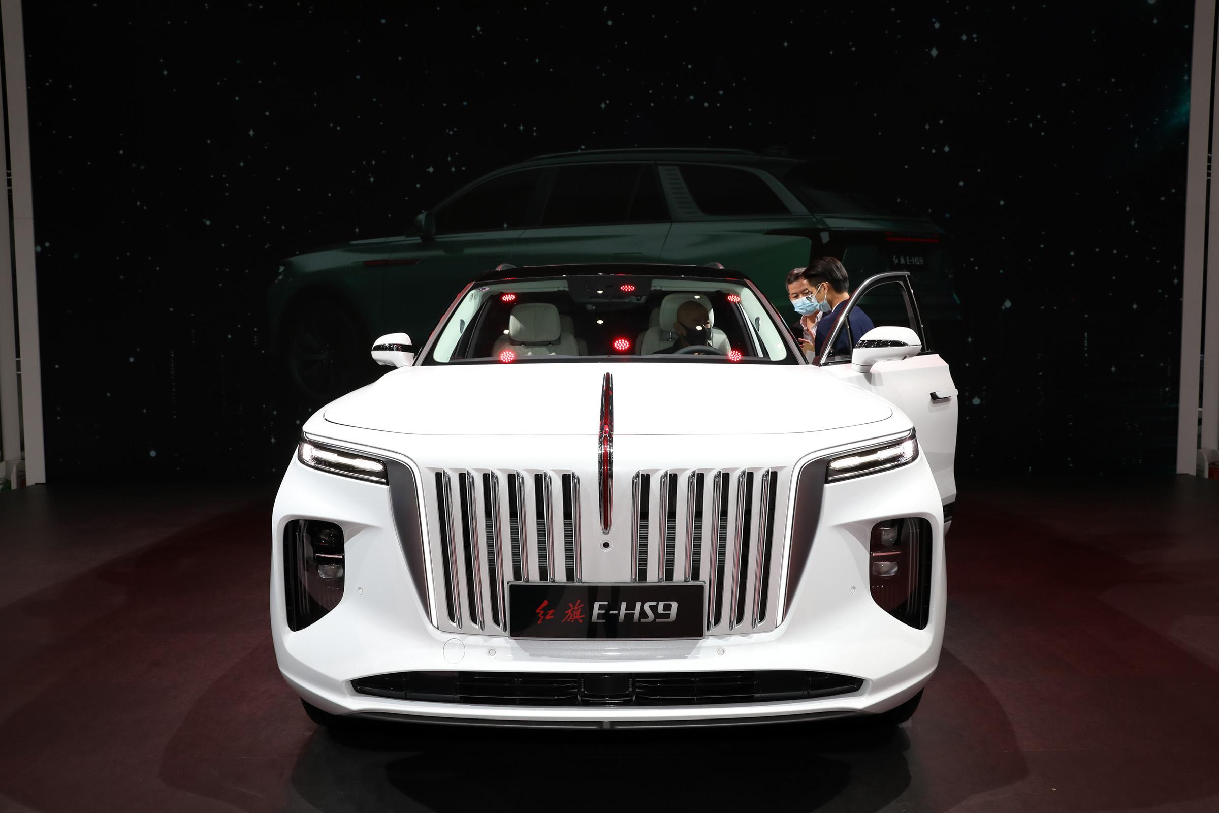 2024 China Adult Auto hongqi ehs9 honqi e hs9 price bev electric suv car hong qi e-hs9 Ev New Energy Vehicles