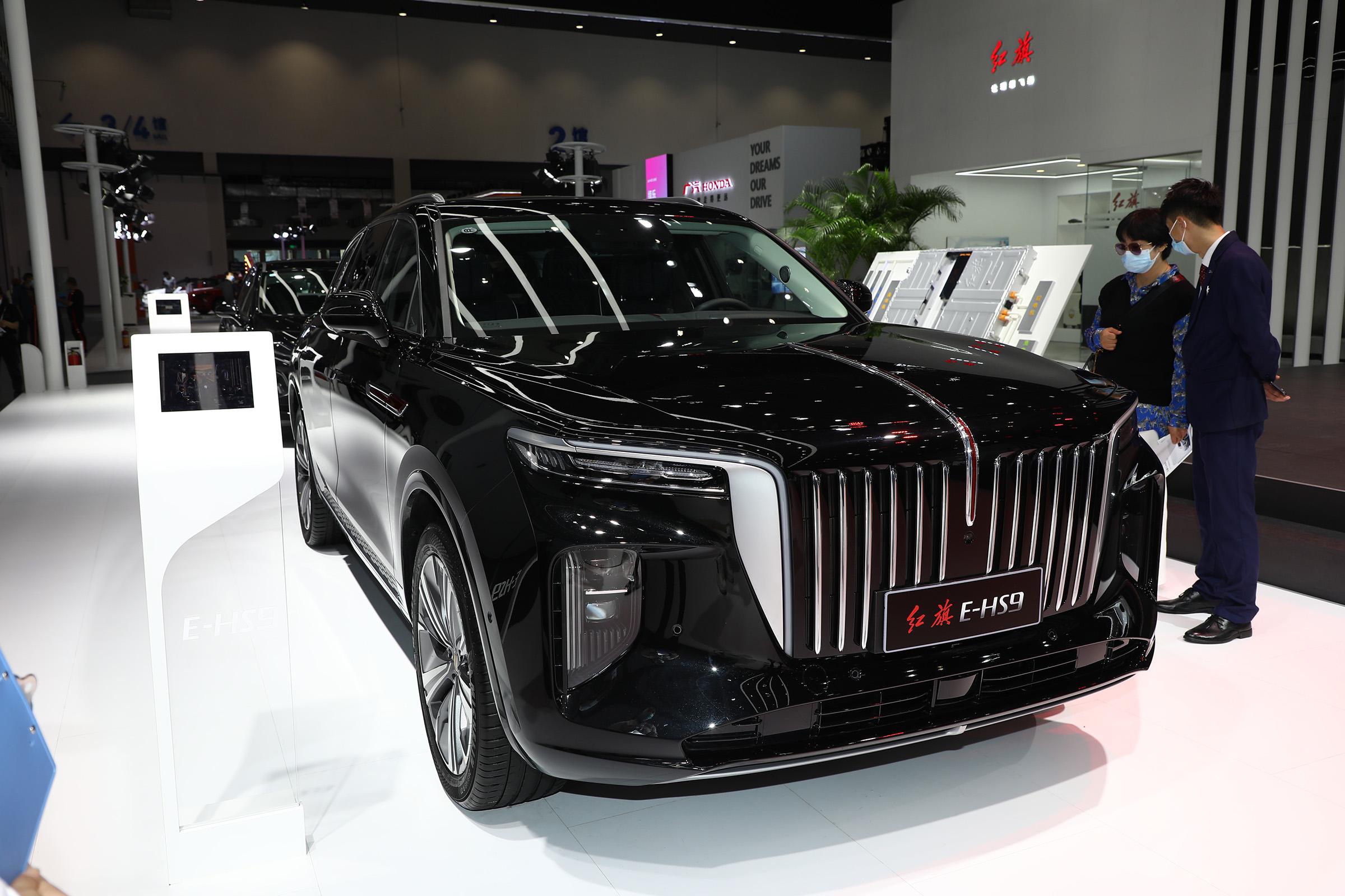 2024 China Adult Auto hongqi ehs9 honqi e hs9 price bev electric suv car hong qi e-hs9 Ev New Energy Vehicles