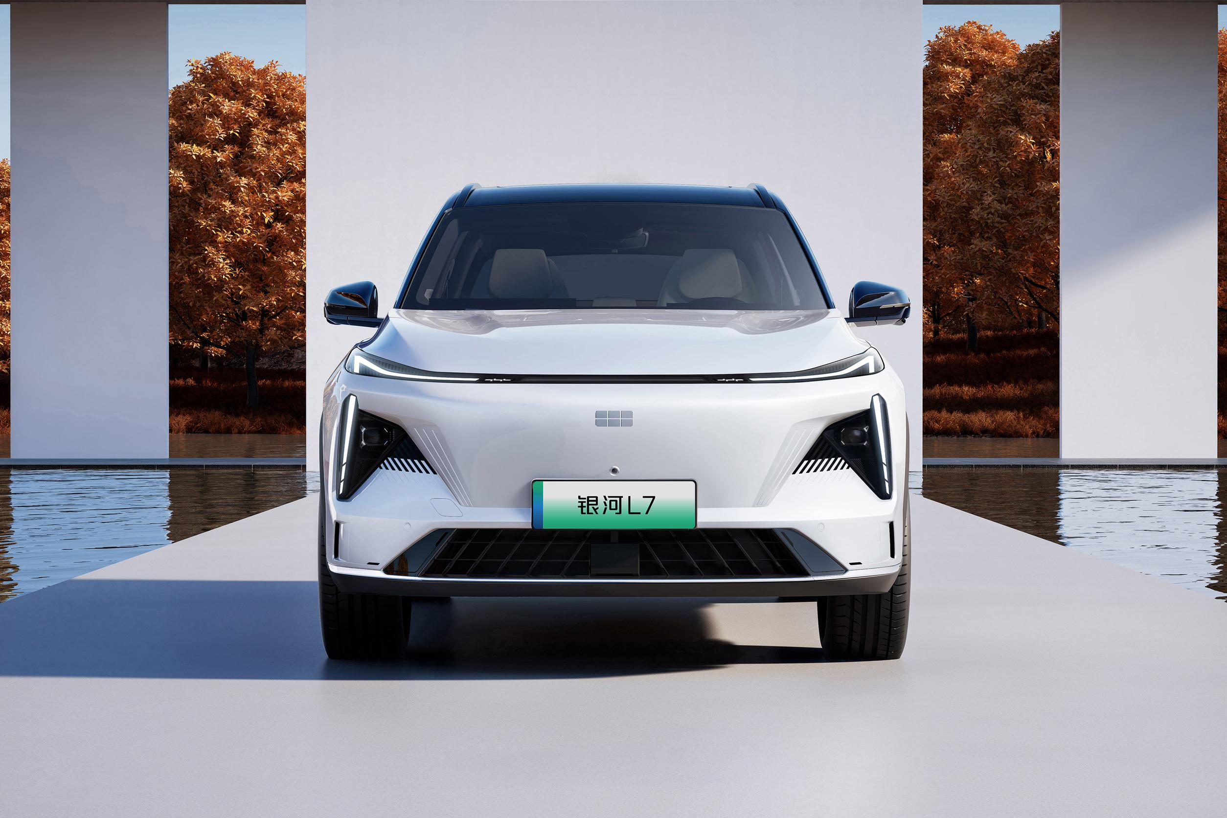 New Energy ev suv geely monjaro galaxy l7 fast electric car new car 2024 electric vehicle Electric Suv Gas Powered