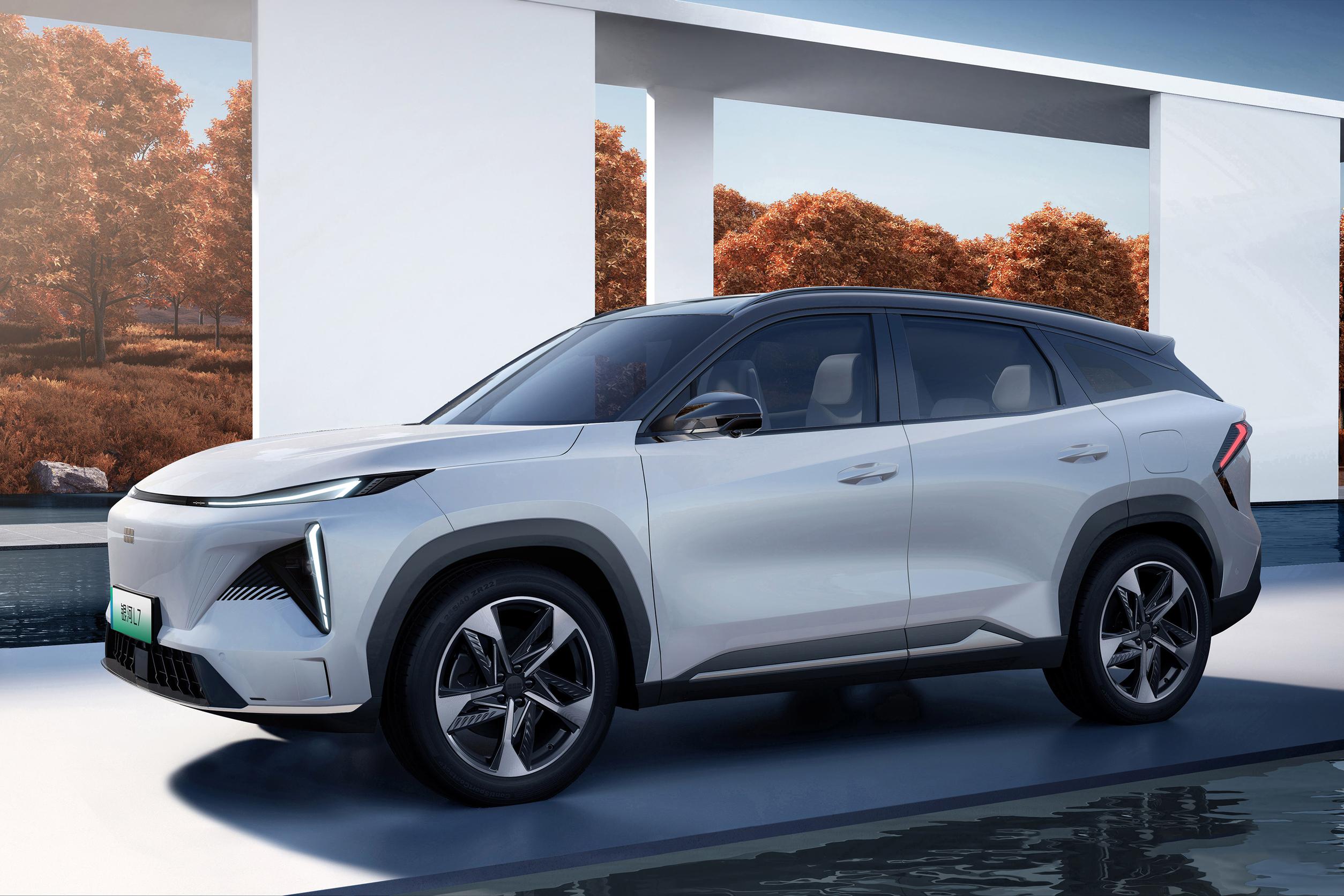 New Energy ev suv geely monjaro galaxy l7 fast electric car new car 2024 electric vehicle Electric Suv Gas Powered