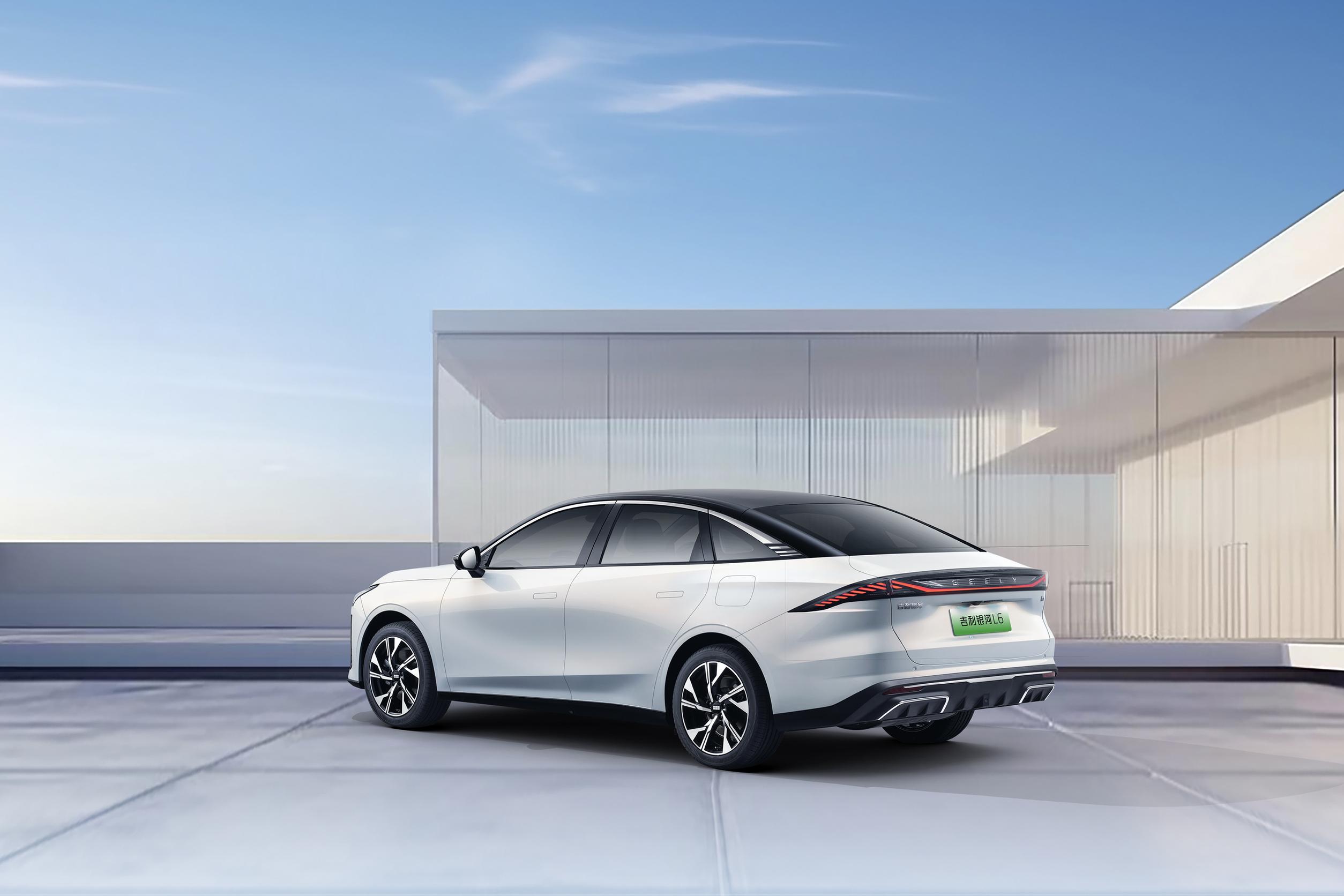 New Energy Vehicle Geely Galaxy L6 125km Hybrid New Electric Car Geely Galaxy L6 Ev Car