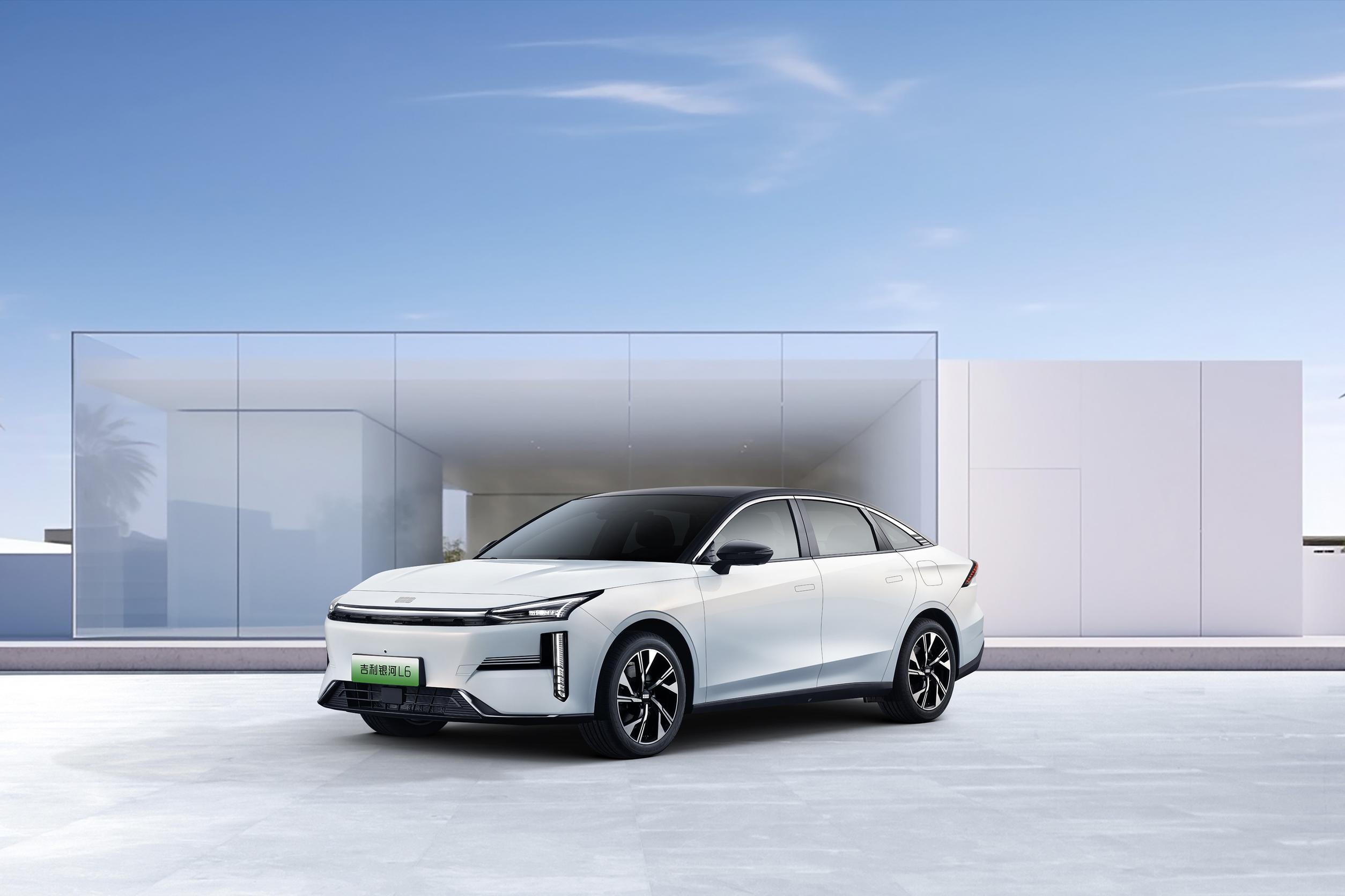 New Energy Vehicle Geely Galaxy L6 125km Hybrid New Electric Car Geely Galaxy L6 Ev Car