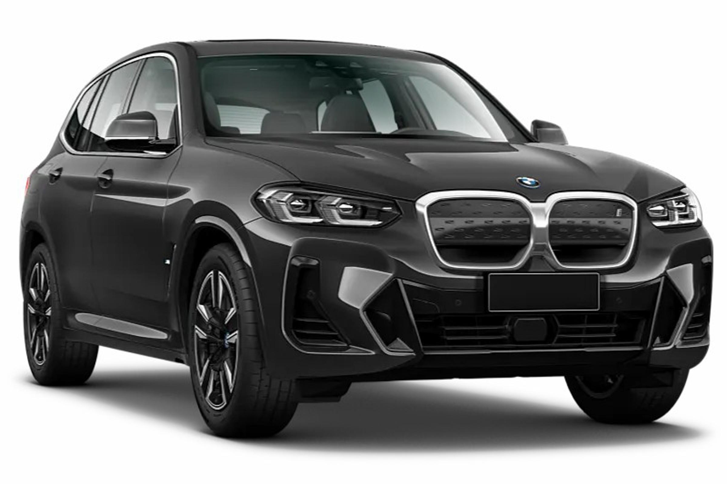 2023 new Chinese gray black and white electric new energy BMW ix3 car 5 seats 535 kilometers range