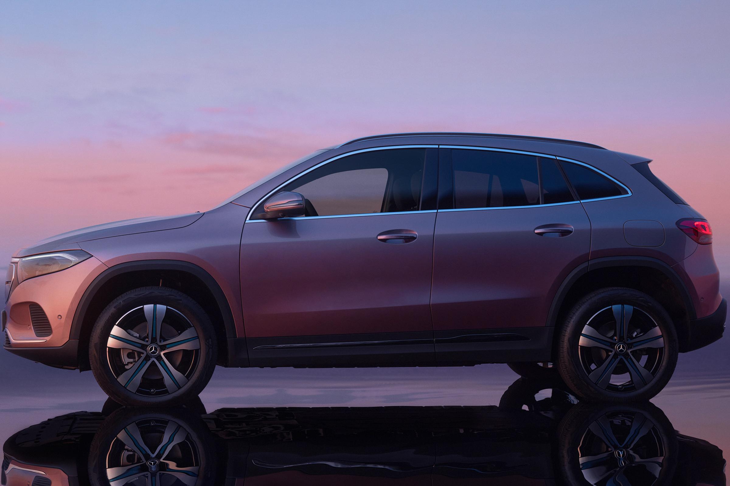 Mercedes-benzs EQA 2023 pure electric SUV ultra-long range 619km luxury large space high-quality cheap adult electric