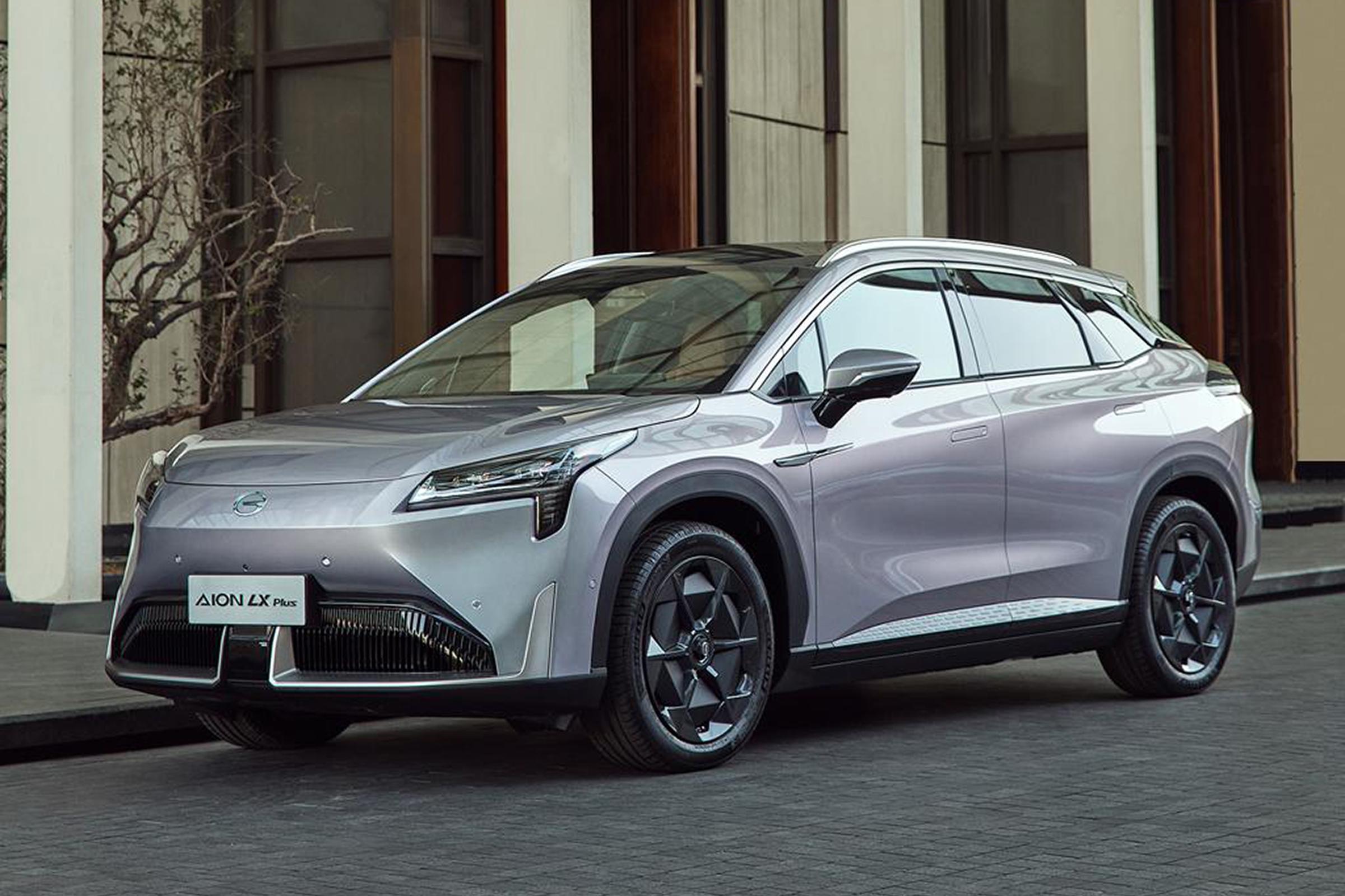 2024 Pure Electric Car Aion LX plus 80 Version with Satellite Navigation System long rang 650 km AION LX Plus ev car