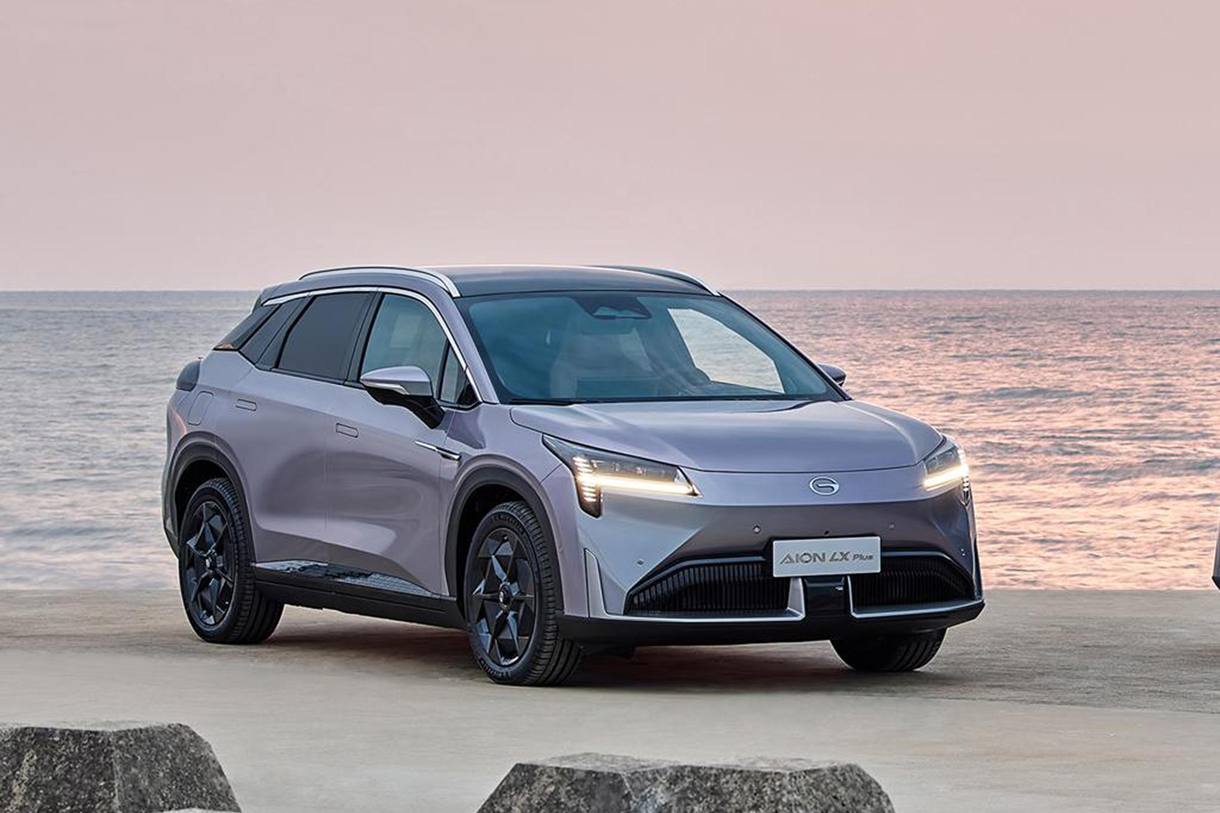 2024 Pure Electric Car Aion LX plus 80 Version with Satellite Navigation System long rang 650 km AION LX Plus ev car