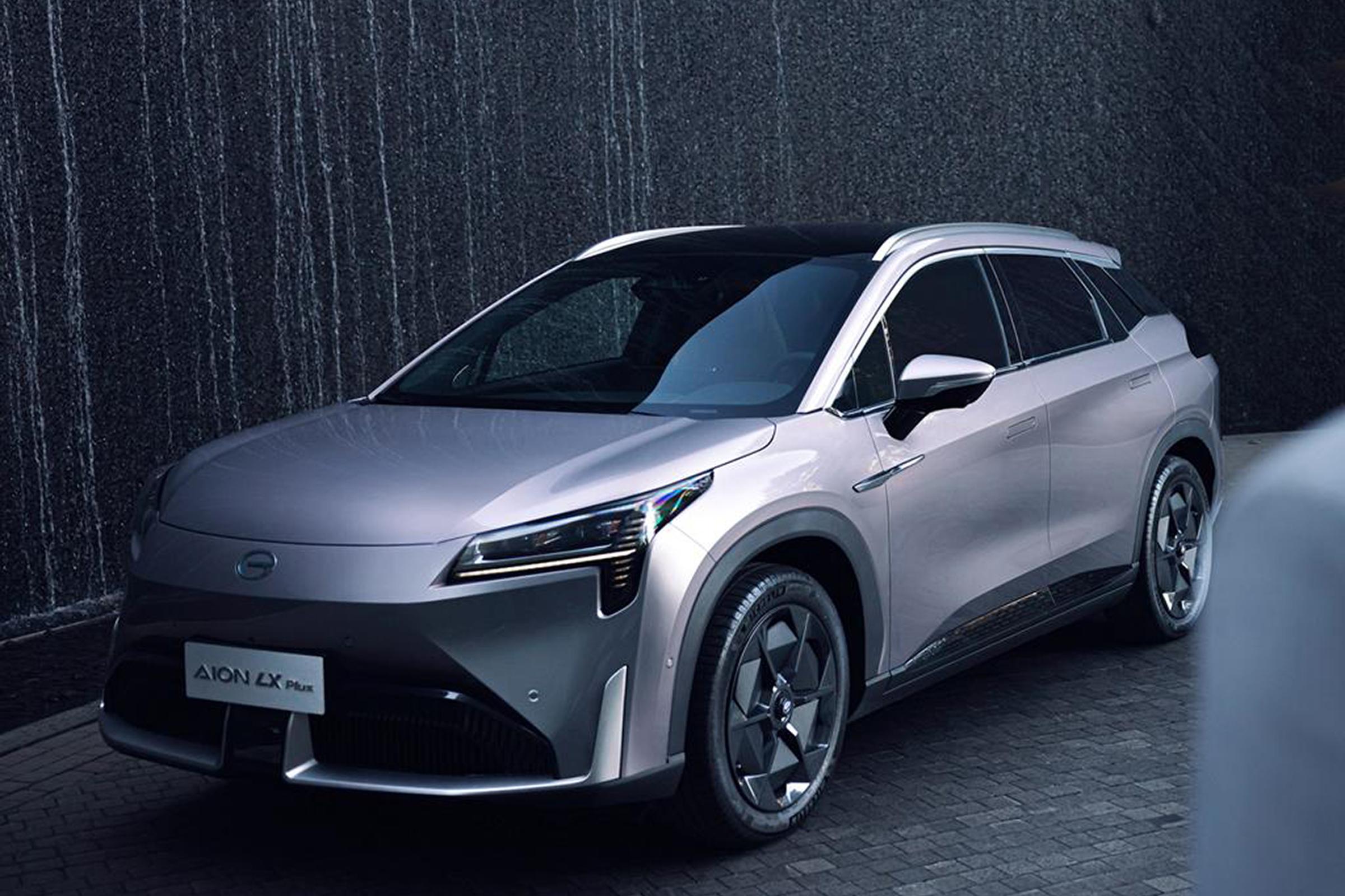 2024 Pure Electric Car Aion LX plus 80 Version with Satellite Navigation System long rang 650 km AION LX Plus ev car