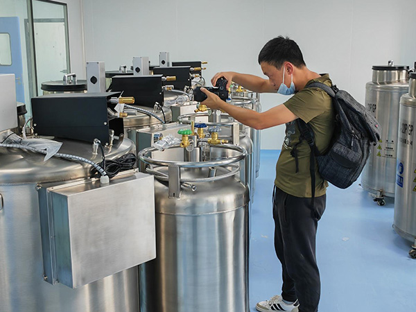 YDD Series BioBank Liquid Nitrogen Tank 